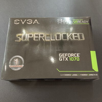 【堺七道店】中古  EVGA GeForce GTX 1070 SC GAMING ACX 3.0(GTX1070 8GB) 4660001405 