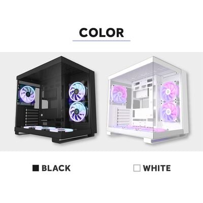 ドスパラセレクト  CC1-RGB-WH (ATX ガラス ホワイト) 