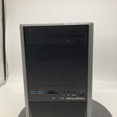 【堺七道店】中古  GALLERIA MV(i7 8700/24GB/SSD1TB+256GB/RTX2060/W11P) 4660001955 