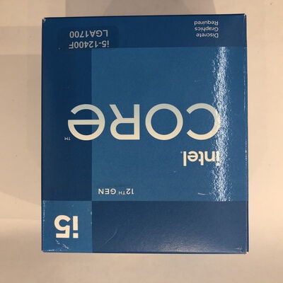 【福山ココローズ店】中古  INTEL Core i5 12400F  (1700/2.5G/18M/C6/T12) 148615 