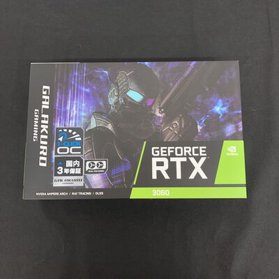 【長野稲里店】中古  玄人志向 GG-RTX3060-E12GB/OC/DF (RTX3060 12GB) 144779 