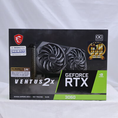 【通販センター】中古  MSI GeForce RTX 3060 VENTUS 2X 12G OC (RTX3060 12GB) 144777 