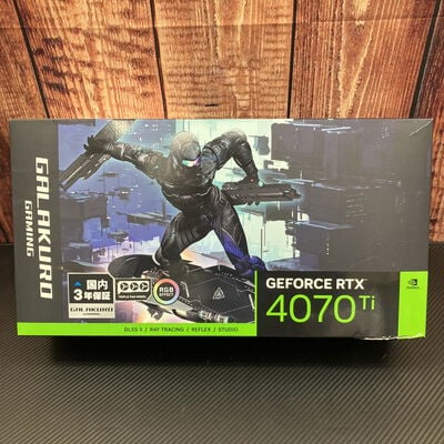 【富士青葉店】中古  玄人志向 GeForce RTX4070Ti (GG-RTX4070Ti-E12GB/EX/TP2) 5070001934 