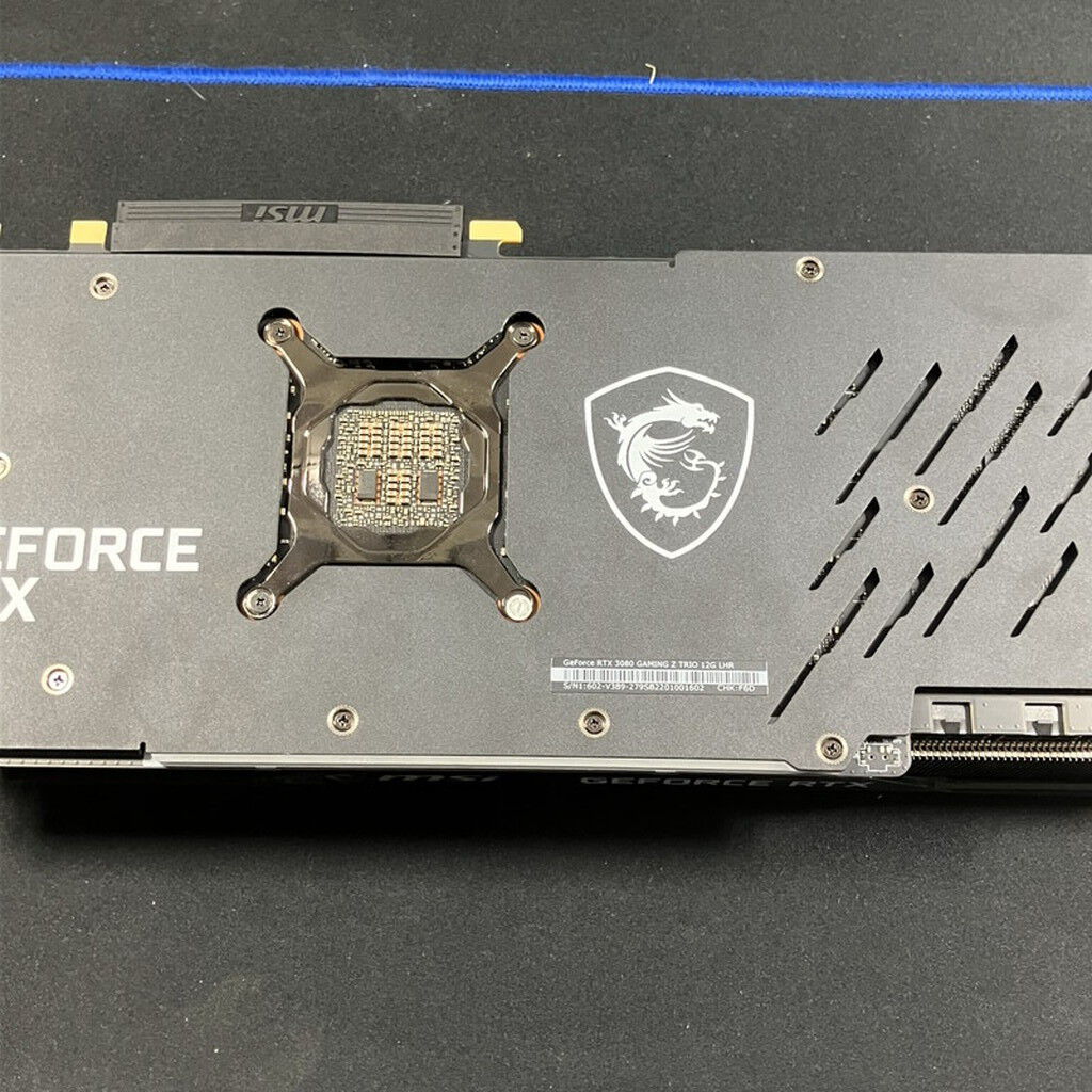 中古 MSI GeForce RTX 3080 GAMING Z TRIO 12G LHR (RTX3080 12GB