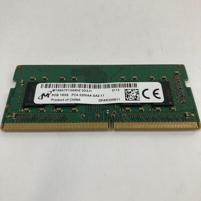【神戸・三宮店】中古  PC4-25600 8GB ノート用(DDR4-3200) 158771 