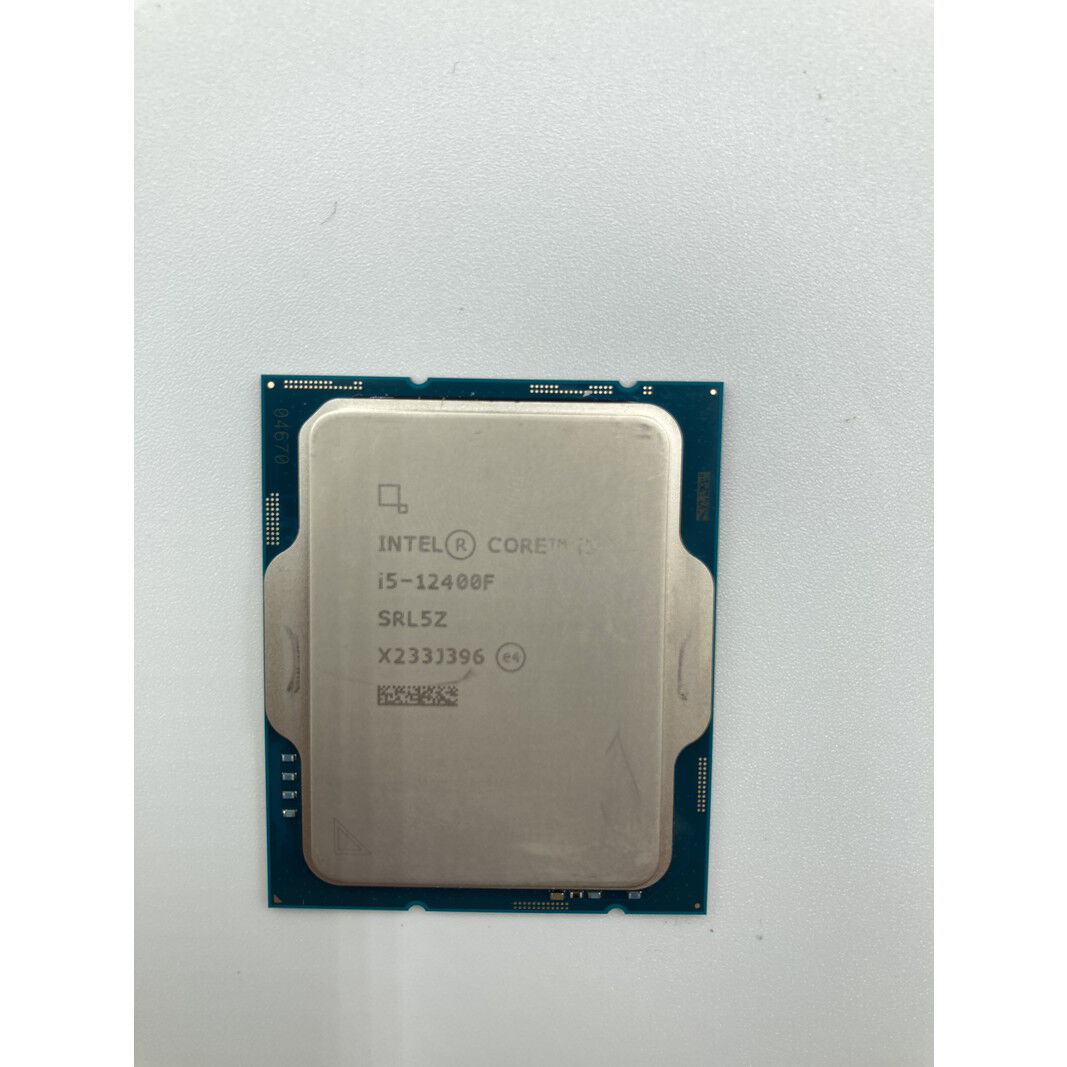 中古 INTEL Core i5 12400F (1700/2.5G/18M/C6/T12) 148615