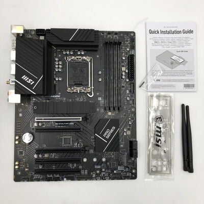 【福井日之出店】中古  MSI PRO B760-P WIFI DDR4 (B760 1700 ATX DDR4) 167303 