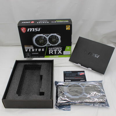 【通販センター】中古  MSI GeForce RTX 2070 SUPER VENTUS GP（RTX2070SUPER 8GB） 3480039731 