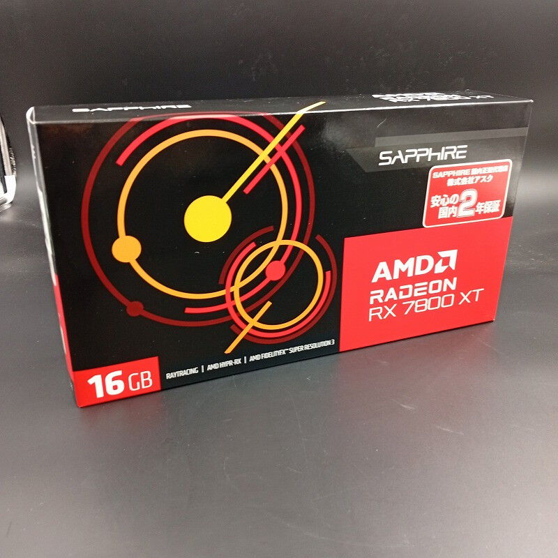 中古 SAPPHIRE AMD RADEON RX7800XT GAMING GRAPHICS CARD 16GB