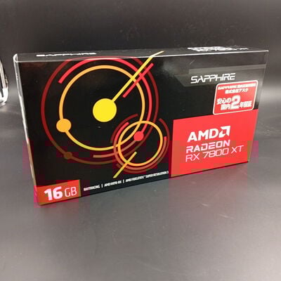 【大須店】中古  SAPPHIRE AMD RADEON RX7800XT GAMING GRAPHICS CARD 16GB 3120022731 