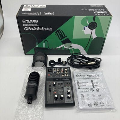 【堺七道店】中古  YAMAHA  AG03mk2 LSPK (Live Streaming Pack) 4660001981 