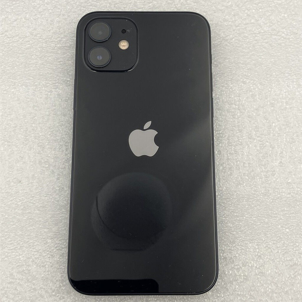 中古 Apple iPhone12 6.1インチ 128GB (ブラック) 国内版SIMロック