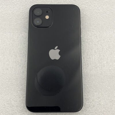 【新潟店】中古  Apple iPhone12 6.1インチ 128GB (ブラック) 国内版SIMロックフリー MGHU3J/A 143742 