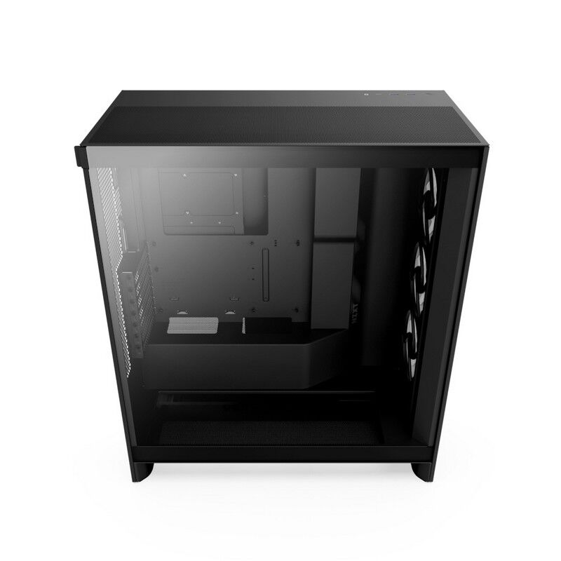 NZXT H7 Flow RGB CM-H72FB-R1 (E-ATX ガラス ブラック) ｜ パソコン
