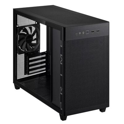ASUS  Prime AP201 Tempered Glass MicroATX Case (AP201 ASUS PRIME CASE TG ブラック) 
