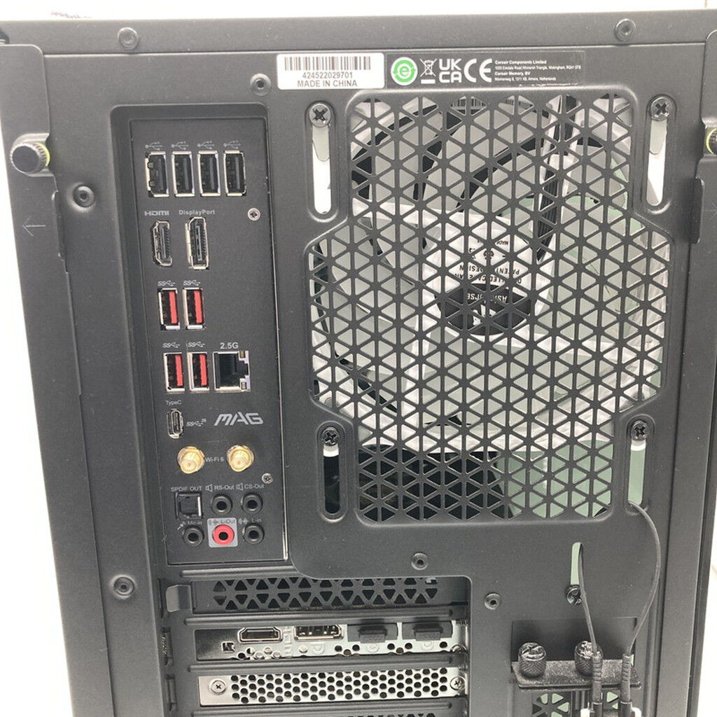 中古 自作ゲーミングPC(i7 12700/32GB/SSD1TB+250GB/HDD4TB/RTX3080