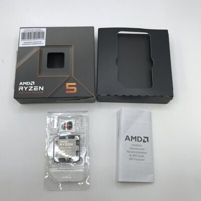 【なんば店】中古  AMD Ryzen 5 7600X (AM5/4.7G/38M/C6/T12/105W) 3280022659 