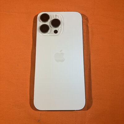 【なんば店】中古  【docomo版SIMフリー】Apple iPhone15 Pro Max 512GB ホワイトチタニウム MU6V3J/A 161268 