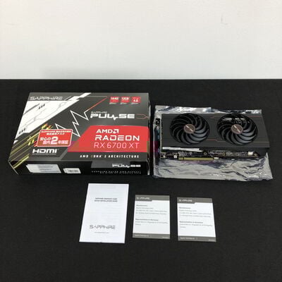 【長野稲里店】中古  SAPPHIRE Radeon RX 6700 XT 12G GDDR6（RX6700XT 12GB） 3480037296 