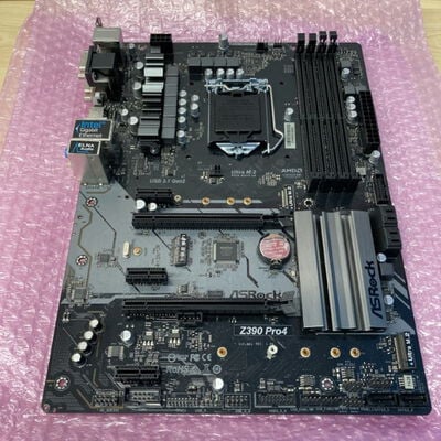 【博多店】中古  ASRock Z390 Pro4 (Z390 1151 ATX DDR4) 138879 