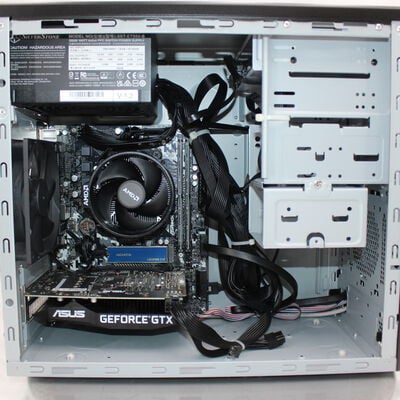 【通販センター】中古  THIRDWAVE Magnate EM041(AMD Ryzen 5 4500/16GB DDR4 (PC4)/SSD512GB/DVDマルチ/NVIDIA GeForce GTX 1660 SUPER 6GB/W11H64 MAR) 194512 