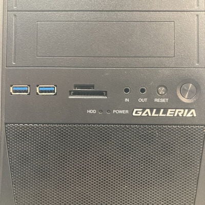【八王子店】中古  THIRDWAVE GALLERIA XF (i7 9700K/16GB/SSD512GB/RTX2070/W11H) 1230010165【10/23値下げ!】 