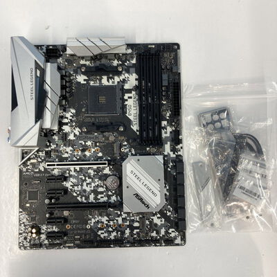 【博多店】中古  ASRock B450 Steel Legend(B450 AM4 ATX DDR4) 3480041706 