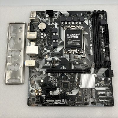 【新潟店】中古  ASRock B760M-HDV/M.2 D4 (B760 1700 mATX DDR4) 167295 