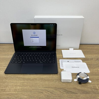【津ラッツ店】中古  Apple MacBook Air 13インチ 2022 (M2 8CPU 8GPU/16GB/256GB) ミッドナイト G1603J/A 4990001613 