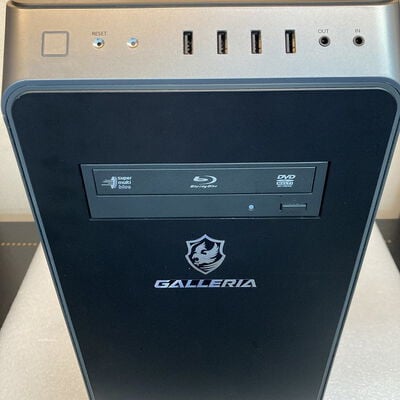 【京都店】中古  GALLERIA XA7C-R38T(i7 12700/32GB/SSD2TB/HDD2TB/BD-RE/RTX3080Ti/W11H) 3180005897 