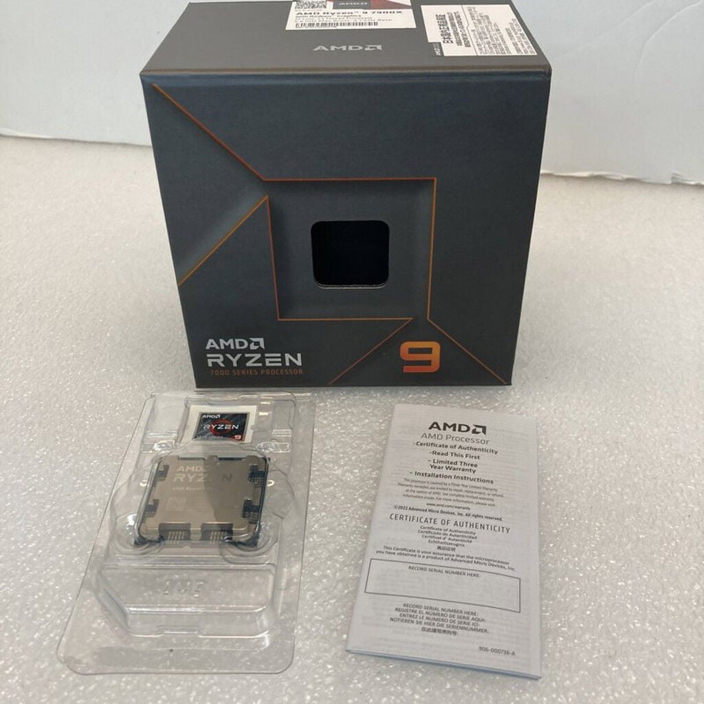 中古 AMD Ryzen 9 7900X (AM5/4.7GHz/76M/C12/T24/170W 152462