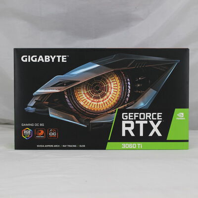 【通販センター】中古  GIGABYTE GV-N306TGAMING OC-8GD Rev2.0(RTX3060Ti 8GB) 3480034400 
