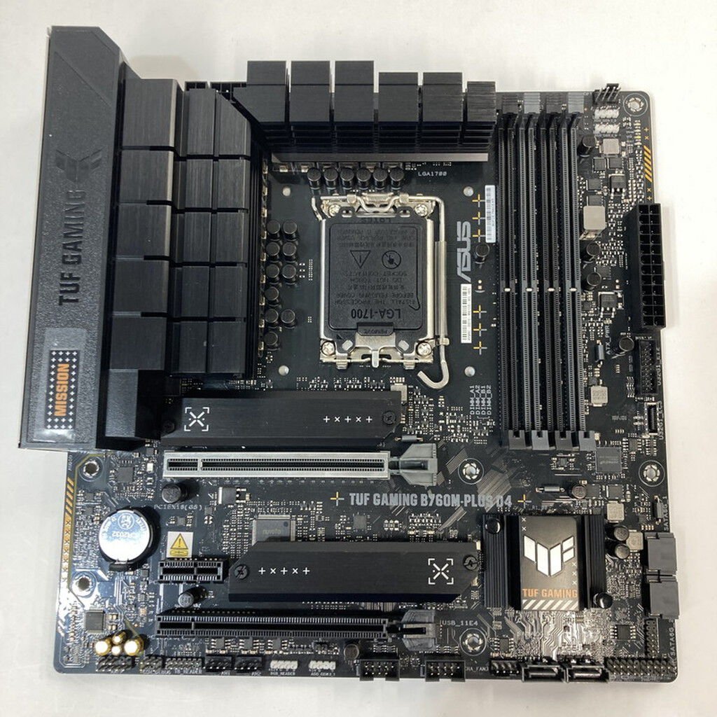 中古 ASUS TUF GAMING B760M-PLUS D4 (B760 1700 mATX DDR4
