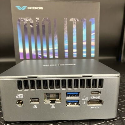 【新潟店】中古  GEEKOM Mini it 11(i7-11390H/16GB/SSD512GB/W11P) 3290006273 