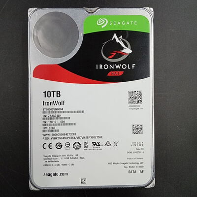 【大須店】中古  Seagate ST10000VN0004（3.5インチ HDD 10TB SATA） 3480034920 