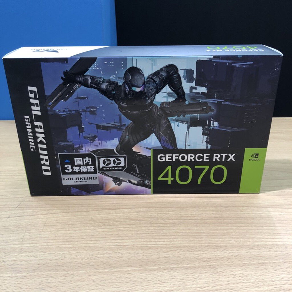 中古 玄人志向 GG-RTX4070-E12GB/DF（RTX4070 12GB） 3480038473