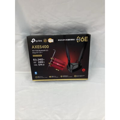【仙台店】中古  tp-link Archer TXE75E AXE5400 Wi-Fi 6E Bluetooth 5.3 PCIeアダプター 3240009414 