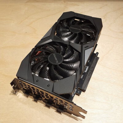 【鹿児島店】中古  GIGABYTE GV-N166SOC-6GD (GTX1660 SUPER) 141206 
