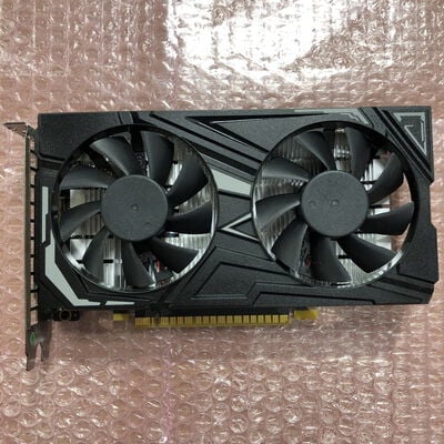 【宮崎恒久店】中古  玄人志向 GF-GTX1650-E4GB/OC/DF (GTX1650 4GB)_ 185740 