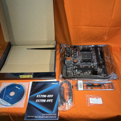 【なんば店】中古  ASRock A520M-HDV (A520 AM4 mATX DDR4) 143667 
