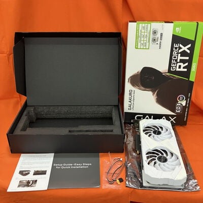 【なんば店】中古  玄人志向 GK-RTX3060-E12GB/OC/WHITE (RTX3060 12GB) 144780 