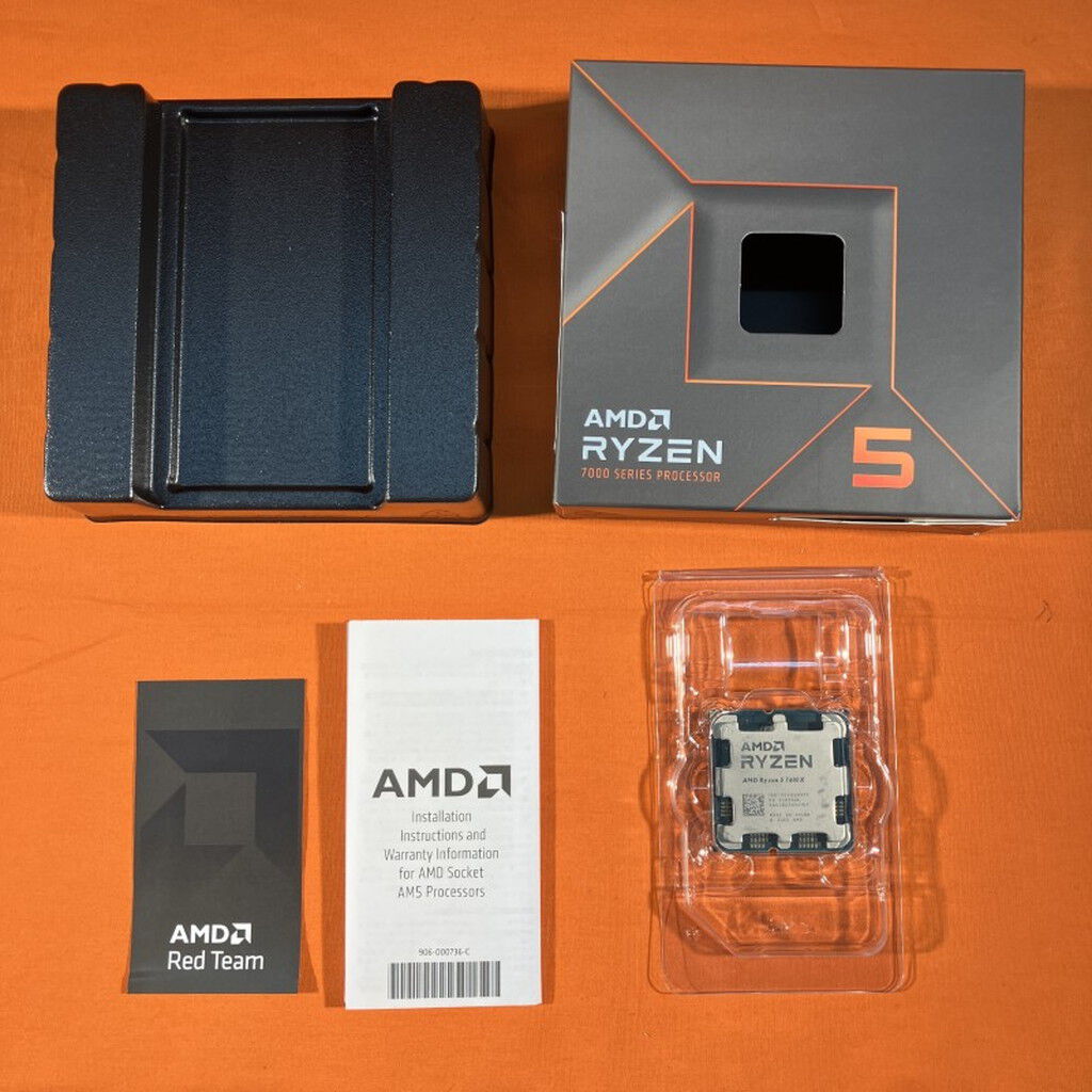 中古 AMD Ryzen 5 7600X (AM5/4.7GHz/38M/C6/T12/105W 152464 （306434