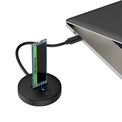 AINEX  HDE-20 (USB3.2Gen2対応 M.2 NVMe SSDスタンド) 