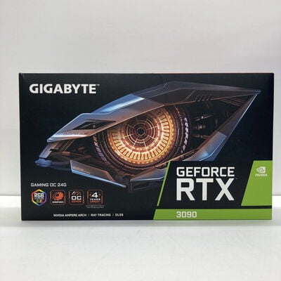 【神戸・三宮店】中古  GIGABYTE GV-N3090GAMING OC-24GD (RTX3090 24G) 143545 