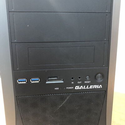 【姫路店】中古  GALLERIA XT(i7 8700/16GB/SSD500GB/GTX1060/W11H) 4740001316 