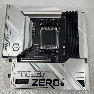 【秋葉原本店】中古  MSI B650M PROJECT ZERO (B650 AM5 mATX DDR5) 168303 