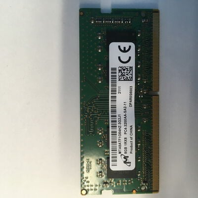 【博多店】中古  PC4-25600 8GB ノート用(DDR4-3200) 158771 
