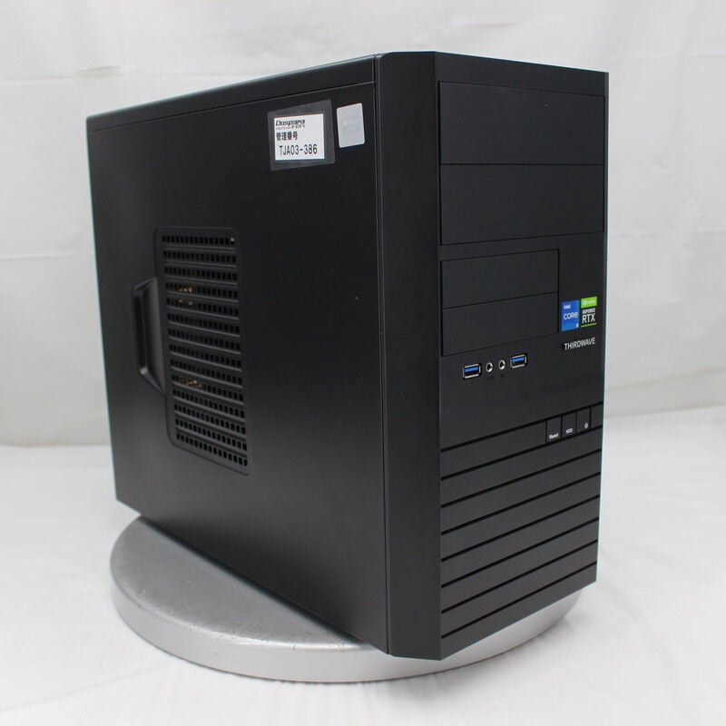 【苫小牧バナナ】ドスパラ THIRDWAVE ゲーミングPC i5 9400 メモリ8GB SSD240GB HDD2TB MAGNATE IM 中古 動作OK♪ 中古 THIRDWAVE Magnate EM041(Intel Core i5 12400/16GB DDR4 (PC4