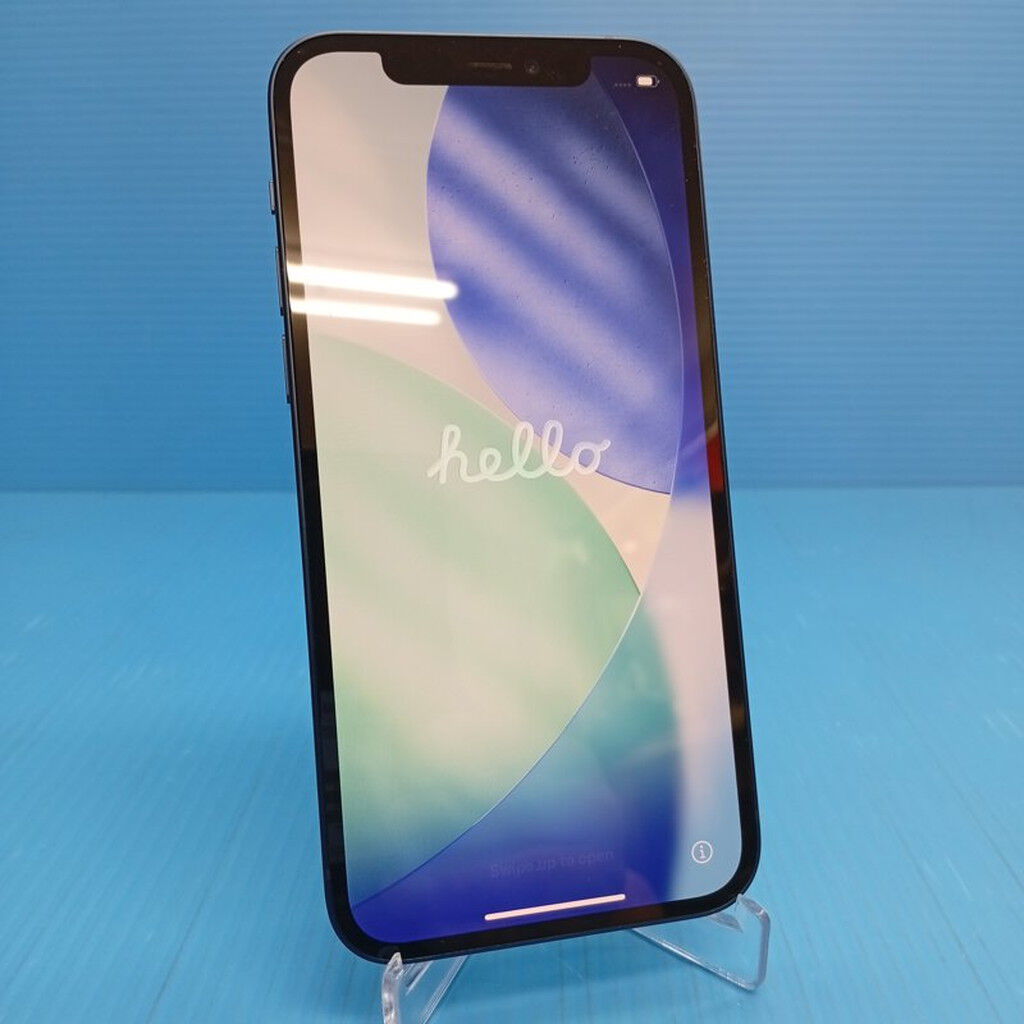 中古 【docomo】Apple iPhone12 6.1インチ 64GB (ブルー) MGHR3J/A