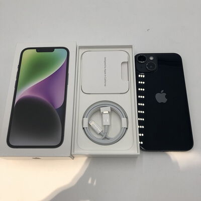 【盛岡都南店】中古  【docomo版SIMフリー】Apple iPhone14 6.1インチ 128GB (ミッドナイト) MPUD3J/A 154872 